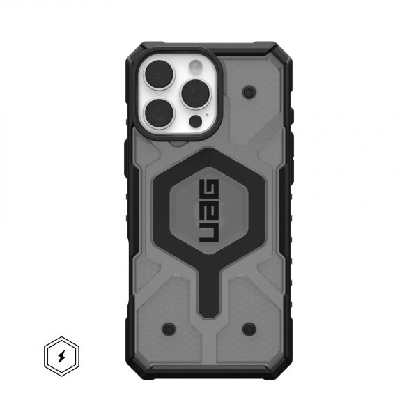 UAG ����� ��� iPhone 16 Pro Max, Pathfinder Clear Magsafe, Ash 114465113131 - �������� 1