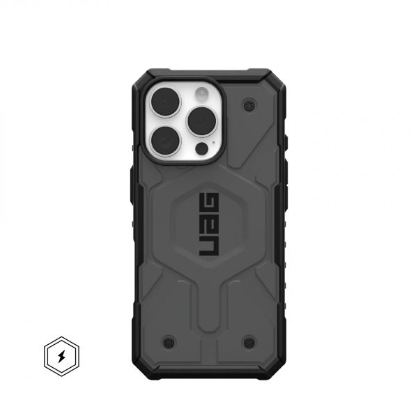 UAG ����� ��� iPhone 16 Pro, Pathfinder Magsafe, Silver 114468113333 - �������� 1