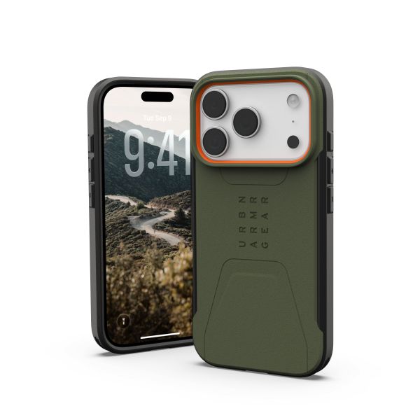 ����� UAG ��� iPhone 17 Pro, Civilian MagSafe, Olive/Orange 114545117297 - �������� 2