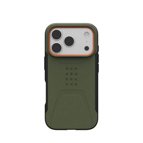 ����� UAG ��� iPhone 17 Pro, Civilian MagSafe, Olive/Orange 114545117297 - �������� 1