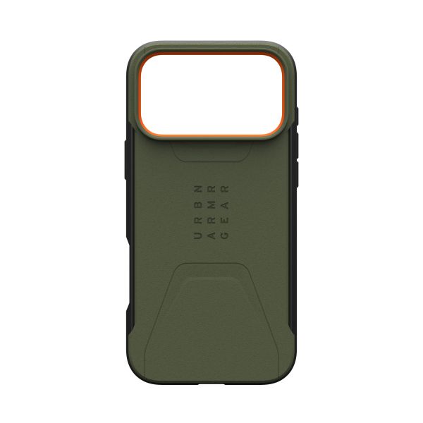 ����� UAG ��� iPhone 17 Pro Max, Civilian MagSafe, Olive/Orange 114546117297 - �������� 16