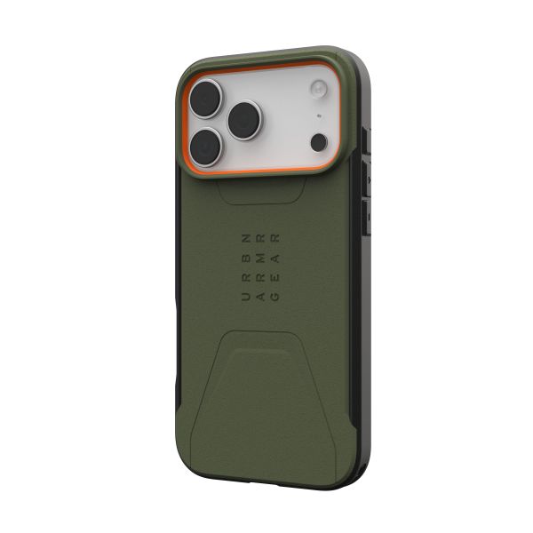 ����� UAG ��� iPhone 17 Pro Max, Civilian MagSafe, Olive/Orange 114546117297 - �������� 3