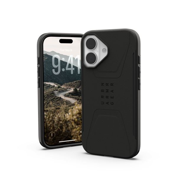 ����� UAG ��� iPhone 17, Civilian MagSafe, Black 114547114040 - �������� 2
