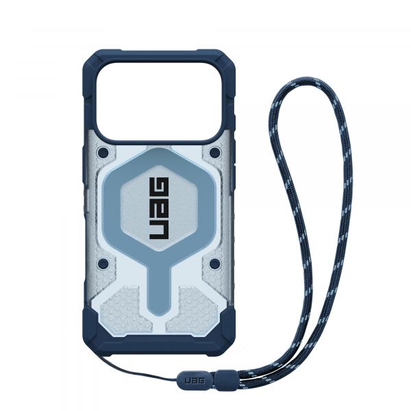 �����+������� UAG ��� iPhone 17 Pro, Pathfinder Clear MagSafe Bundle, Blues Lanyard 1145511BV03 - �������� 2