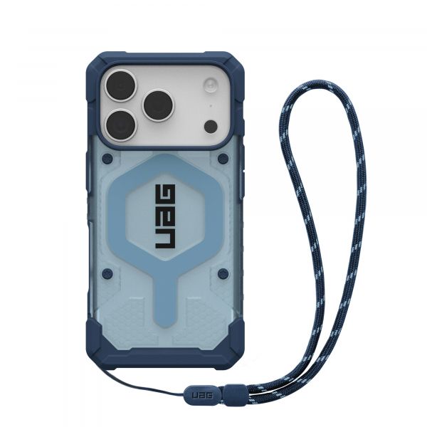 �����+������� UAG ��� iPhone 17 Pro, Pathfinder Clear MagSafe Bundle, Blues Lanyard 1145511BV03 - �������� 1