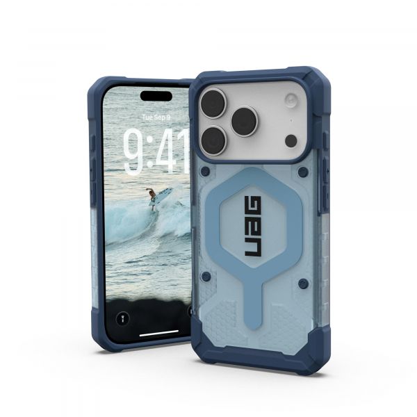 �����+������� UAG ��� iPhone 17 Pro, Pathfinder Clear MagSafe Bundle, Blues Lanyard 1145511BV03 - �������� 15