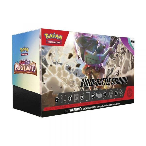������������� ��������� ���� Pokemon: SV02 Paldea Evolved Build & Battle Stadium 185-85372 - �������� 1
