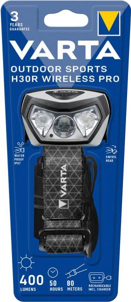 VARTA ˳���� �������� Indestructible H30 Pro, �� 400 ��, �� 80 � 18650101401 - �������� 1