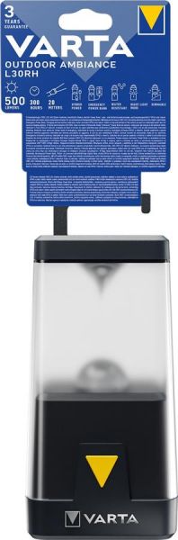 VARTA ˳���� ���������� Ambiance L30RH � �������� �������� �������� ����������/���������, IP54, �� 500 �����, �� 370 ����� ������, 3��� 18666101111 - �������� 1
