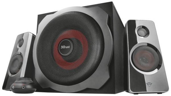 ��������� ������� (�������) Trust 2.1 GXT 38 Tytan Ultimate Bass Speaker Set BLACK 19023_TRUST - �������� 1