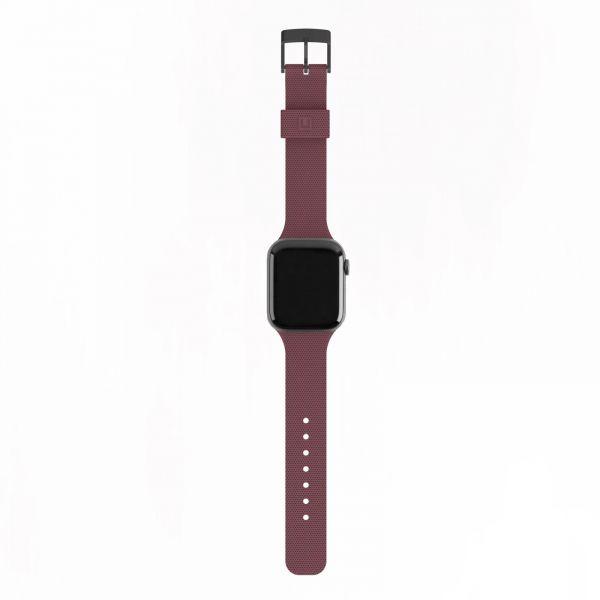  UAG [U]  Apple Watch 44/42 Dot Silicone, Aubergine 19249K314747 -  7