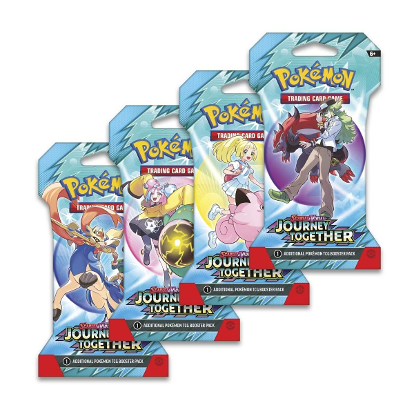 ���������� �������� ��� Pokemon: Journey Together Sleeved Booster, ������ ��� (1 ��) 196214108264 - �������� 1