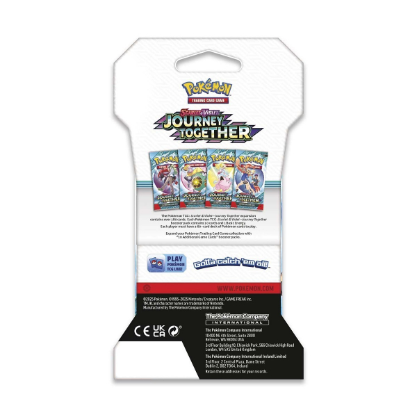 ���������� �������� ��� Pokemon: Journey Together Sleeved Booster, ������ ��� (1 ��) 196214108264 - �������� 6
