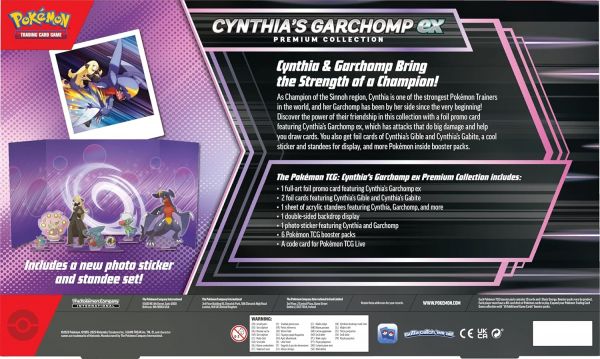 ���������� �������� ��� Pokemon: Cynthia's Garchomp ex - Premiun Collection 196214109247 - �������� 2