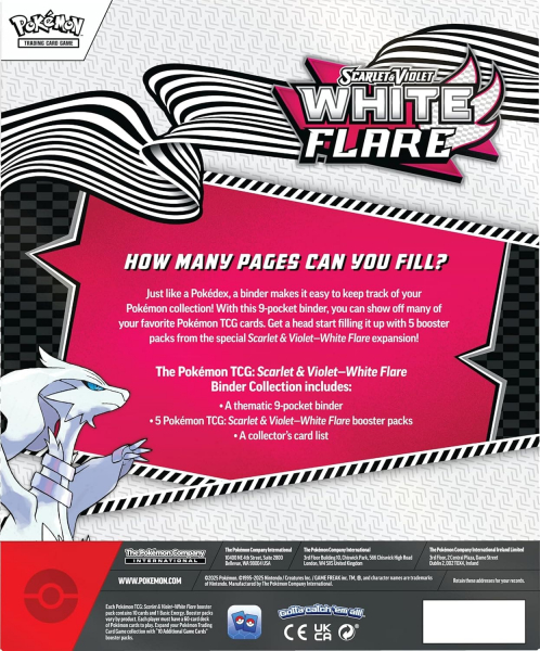 ������������� ��������� ���� Pokemon: White Flare - Binder Collection SV10.5 196214113893 - �������� 2