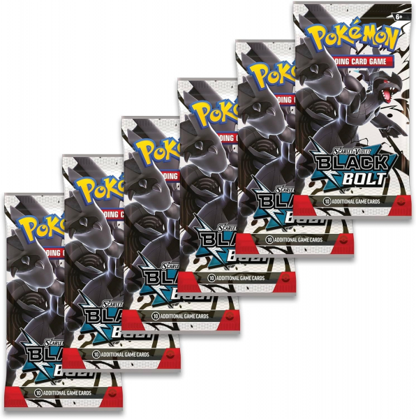 ������������� ��������� ���� Pokemon: Black Bolt Booster Bundle SV10.5 196214118393 - �������� 3