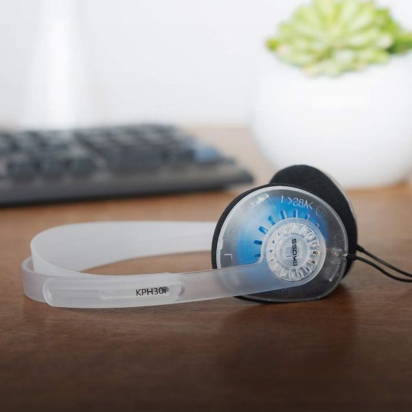 ��������� On-Ear Koss KPH30iCL, 3.5 mini-jack, Mic, 1.2�, �������� 196742.101 - �������� 7