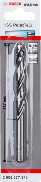 ������ �� ������� Bosch PointTeQ 8.5�75�� (DIN 338, 135 ����.) 2.608.577.172 - �������� 2