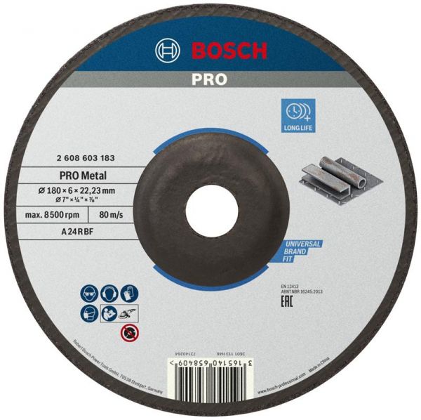 ���� ����������� Bosch Professional ��� ������ 180x6x22.23�� 2.608.603.183 - �������� 1