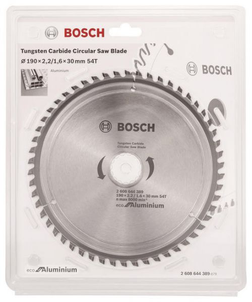���� ������� Bosch Eco for Aluminium 190x2.42/1.6x30 �� 54TCG 2.608.644.389 - �������� 2