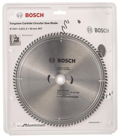   Bosch Eco for Aluminium 254x3x30-96T 2.608.644.395 -  2