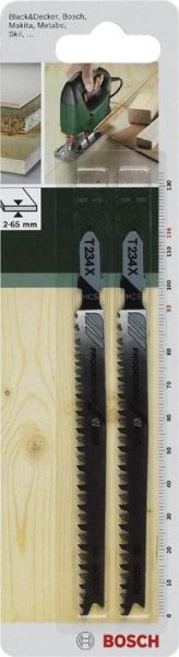 Bosch ������� �������� ��� �������������� HSC �� ������, T 234 X, 2-3�116��, 2�� 2.609.256.727 - �������� 1