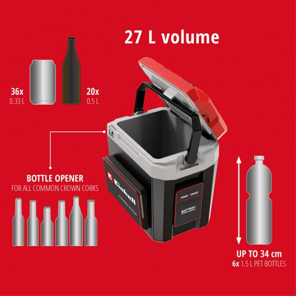 ����������� �������������� ��������� Einhell TE-COL 18/27 Li-Solo 18�/12�/220� � �������� ������� -18�/+60� 27� 5.77�� ��� ��� � �� 2048420 - �������� 18