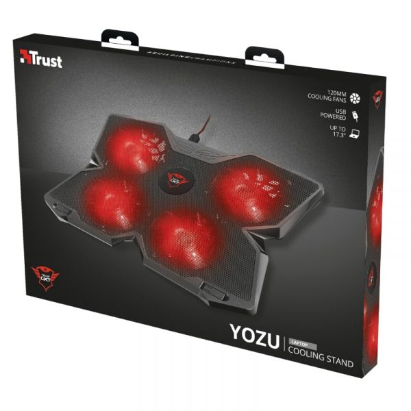 ϳ������� ��� �������� ������� ��� �������� Trust GXT278 YOZU COOLING (17.3") RED LED Black 20817_TRUST - �������� 7