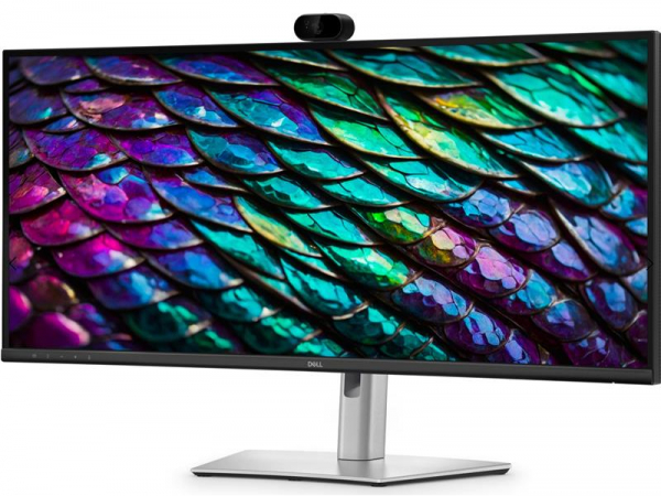 ������� DELL 34" P3426WEB HDMI, DP, USB-C, RJ-45, MM, IPS, 3440x1440, 21:9, 100Hz, sRGB 99%, CURVED, HAS, Cam 210-BVHQ - �������� 1