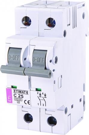 ETI ETIMAT 6 2p � 25� (6 kA) 2143518 - �������� 1