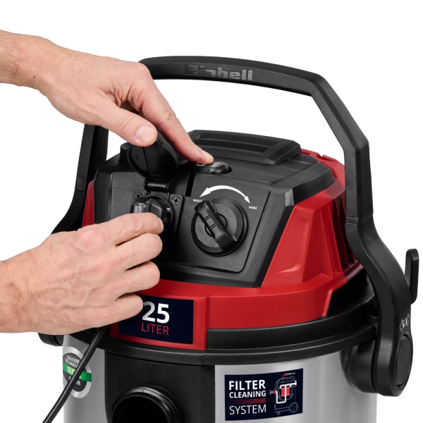 ������� ���������������� Einhell TE-VC 2580 SACL 1100�� 200���� ��������� 25� 230�/2200�� �������/����� ������ 6.9�� 2347435 - �������� 5