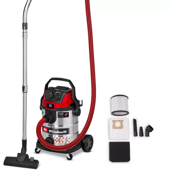������� ���������������� Einhell TE-VC 2580 SACL 1100�� 200���� ��������� 25� 230�/2200�� �������/����� ������ 6.9�� 2347435 - �������� 1