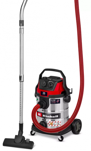 ������� ���������������� Einhell TE-VC 2580 SACL 1100�� 200���� ��������� 25� 230�/2200�� �������/����� ������ 6.9�� 2347435 - �������� 2