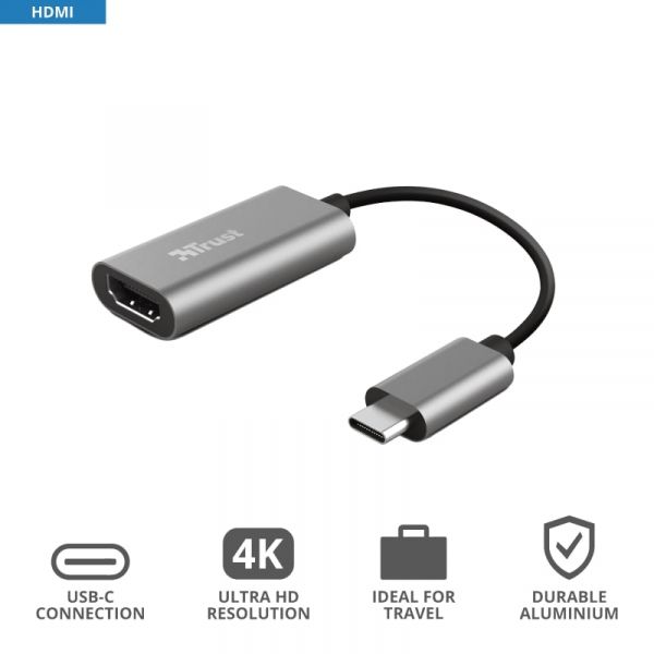 ������� Trust Dalyx USB-C > HDMI, 0.2�, �������, ������ 23774_TRUST - �������� 10