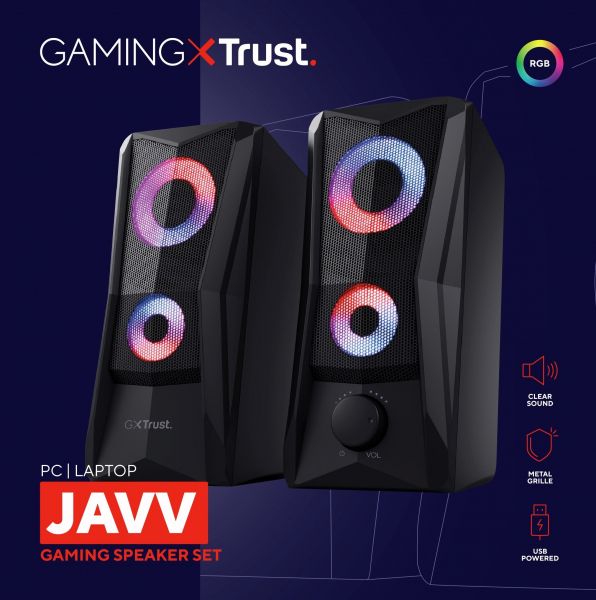 ��������� ������� Trust GXT 606 Javv 2.0, USB/AUX, RGB, ������ 25108_TRUST - �������� 8