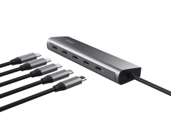 ��� Trust Halyx USB-C  > 5xUSB-C , �������, 0.1�, ���� 25136_TRUST - �������� 7