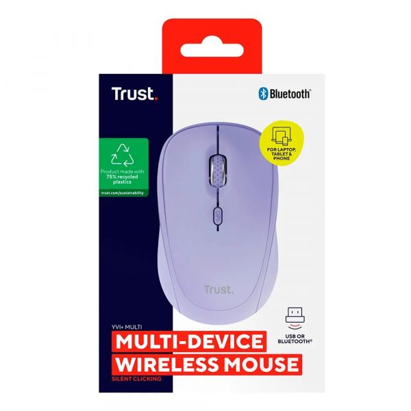 ���� Trust Yvi+ Compact Multi-Device, WL/BT/USB-A, ���������� 25583_TRUST - �������� 11