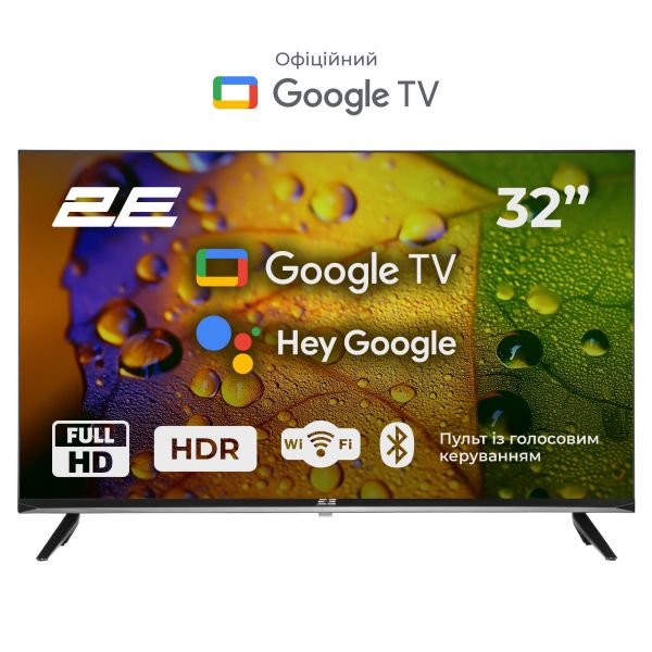 ��������� 32" 2E LED FHD 60Hz Smart Google TV Black 2E-32A07KF - �������� 1