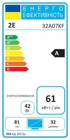 ��������� 32" 2E LED FHD 60Hz Smart Google TV Black 2E-32A07KF - �������� 12