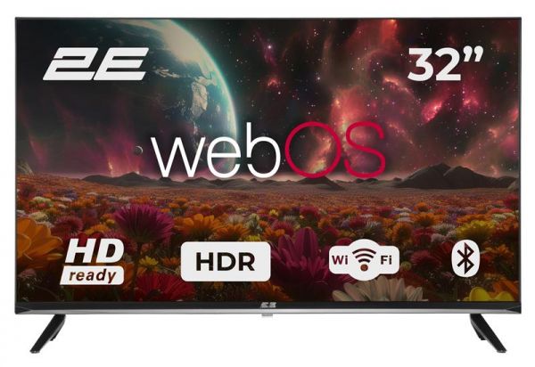  32" 2E LED HD 60Hz Smart WebOS Black 2E-32A07KHW -  1