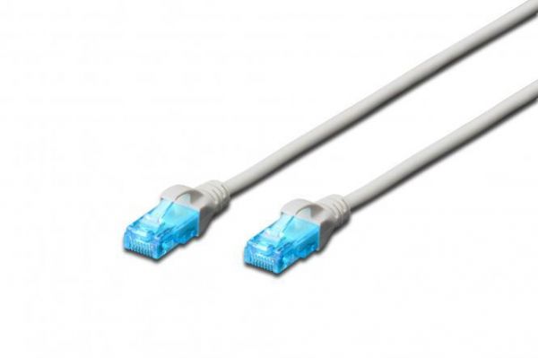 - 2E CAT 5e, UTP, 2, 26AWG, RJ45, 7/0.16, Cu, LSZH,  2E-PC5ECU-2LSZH-GRY -  1