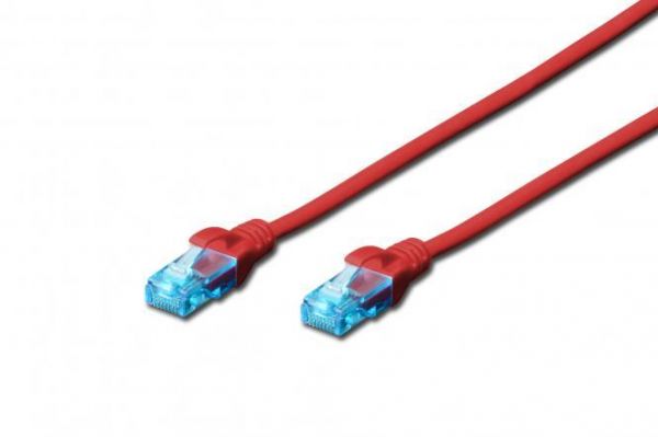 ����-���� 2E CAT 5e, UTP, 2�, 26AWG, RJ45, 7/0.16, Cu, LSZH, ������� 2E-PC5ECU-2LSZH-RED - �������� 1