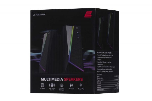 ������������ ������� 2E PCS233 RGB Black 2E-PCS233BK - �������� 2
