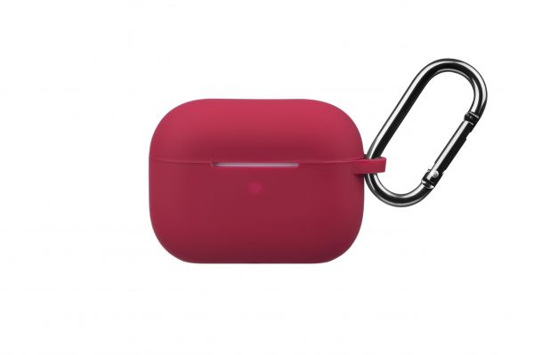  2  Apple AirPods Pro, Pure Color Silicone (2.5mm) , Cherry red 2E-PODSPR-IBPCS-2.5-CHR -  1