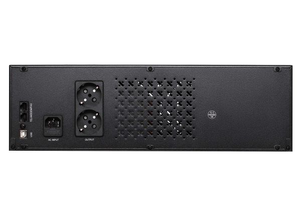  2E RE1200, 1200VA/720W, RM 3U, LCD, USB, 3xSchuko 2E-RE1200 -  3