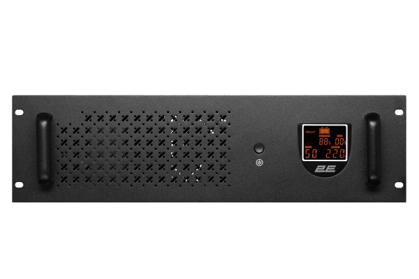 ��� 2E RE1500, 1500VA/900W, RM 3U, LCD, USB, 3xSchuko 2E-RE1500 - �������� 2