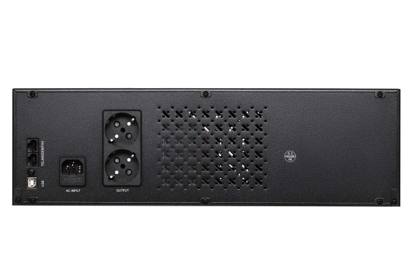 ��� 2E RE1500, 1500VA/900W, RM 3U, LCD, USB, 3xSchuko 2E-RE1500 - �������� 3