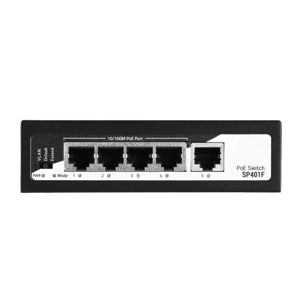 ���������� 2E PowerLink SP401F 5xFE (4xPoE, 1xUplink), 55��, ������������� 2E-SP401F-2 - �������� 6
