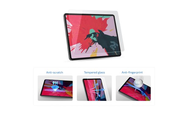   2E  Apple iPad Pro 11"  (2018-2021), 2.5D, Clear 2E-TGIPD-PAD11 -  3