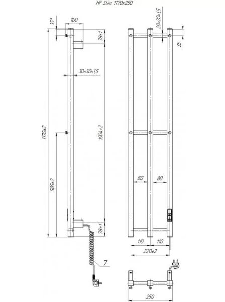 Hygge Family ������������ ���������� Slim, 1170�250�80��, ������-���������, �����, ������ ������� 3.164.045613.BM - �������� 4